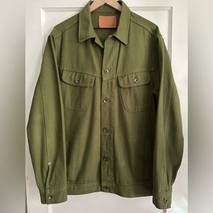 🔹Taylor Stitch Long Haul Jacket in Washed Olive